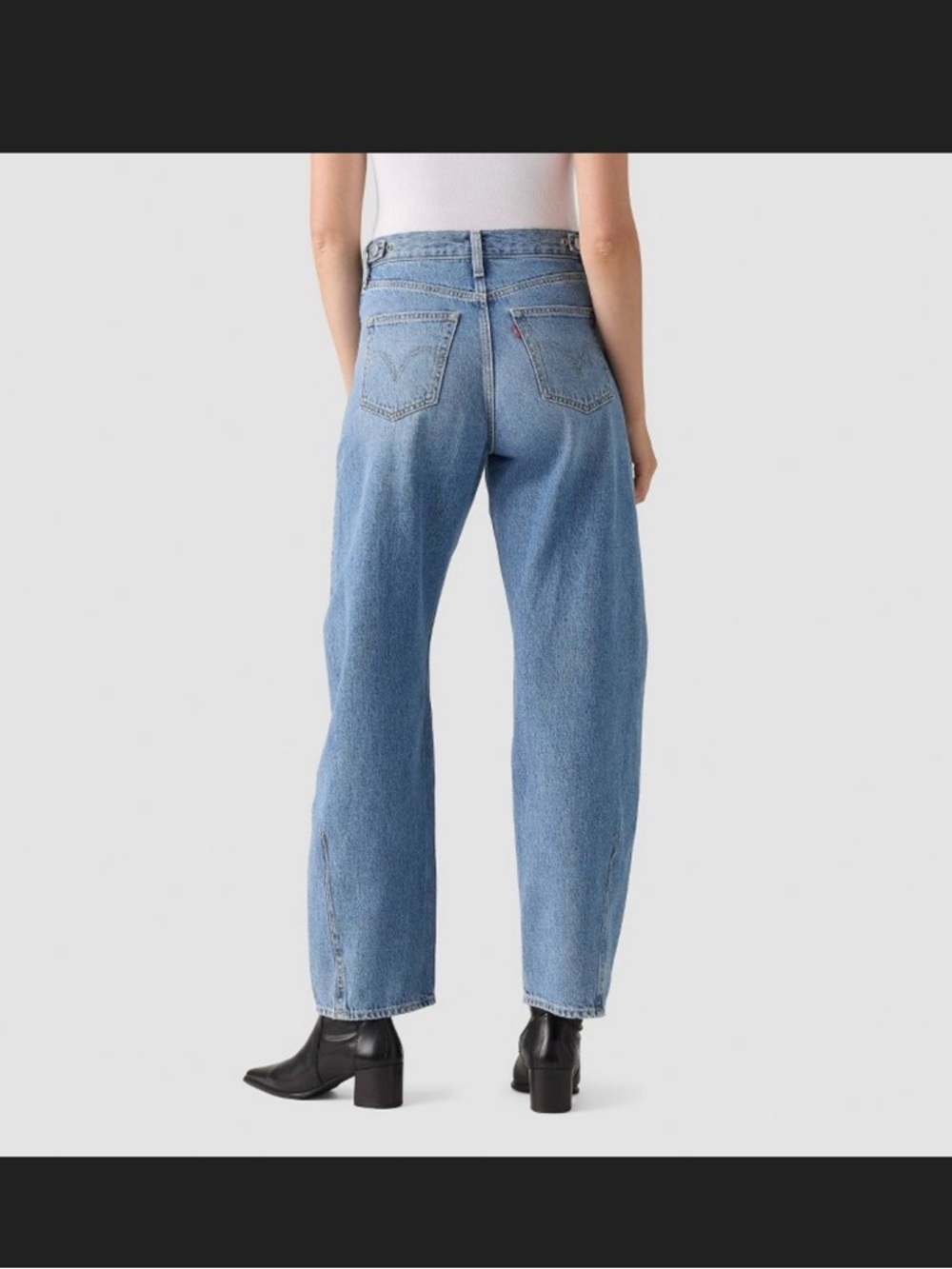Levi's Straight-Leg Jeans in Light Blue